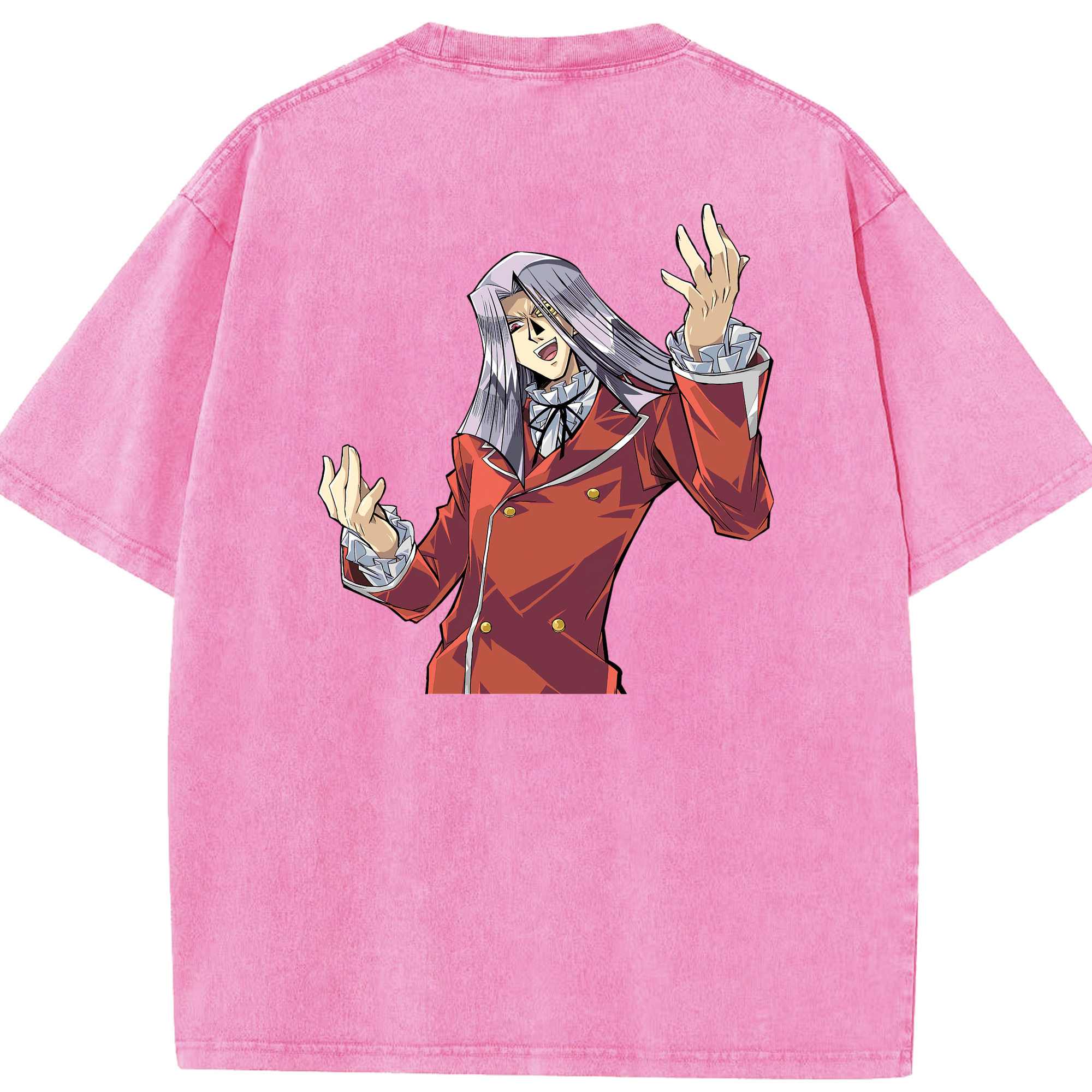 （画像用） 遊☆戯☆王 Yu-Gi-Oh! 綿100% ヴィンテージ風 半袖Tシャツ（背面プリント）